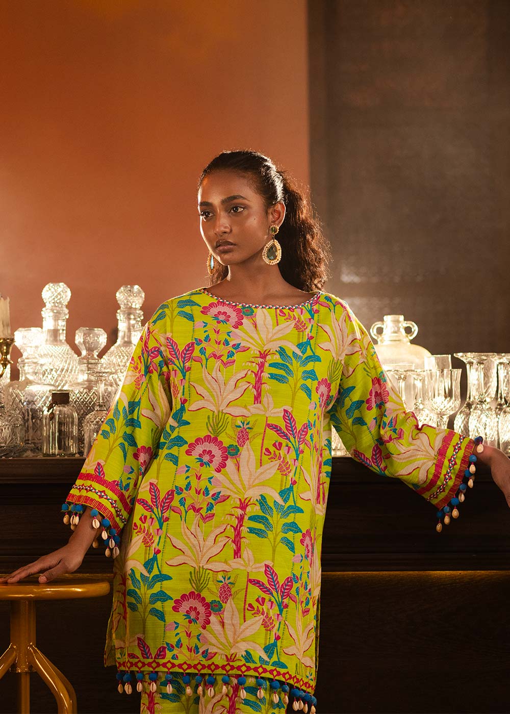 Alkaram PF-61-24-Florecent Green Mid Summer Collection 2024 - Image 2