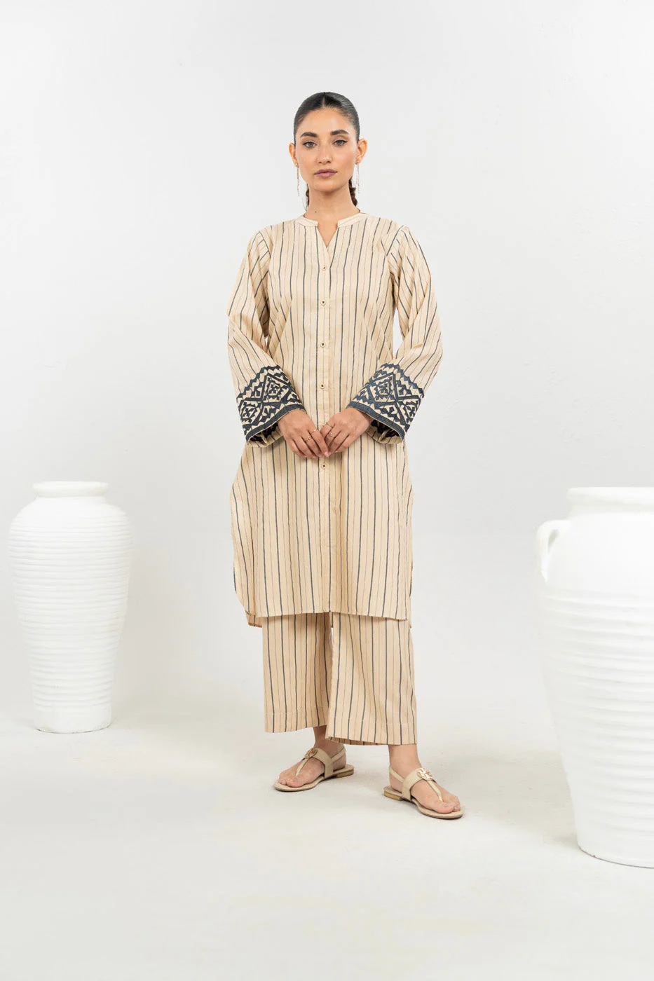 Alkaram SD2P25-6-451-Beige Hello Winter Woman 2026