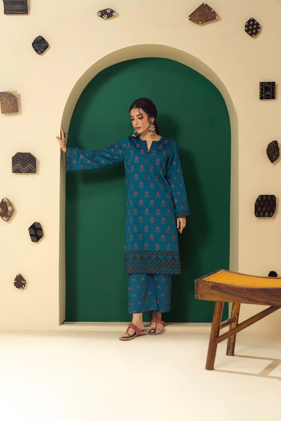 Alkaram SG69-8-2P25-Blue Hello Winter Woman 2026