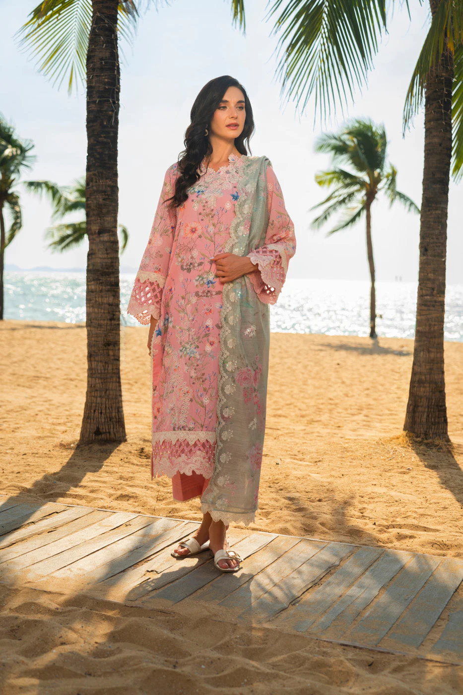 AlKaram Sl 06 26 Peach Spring Summer 2026