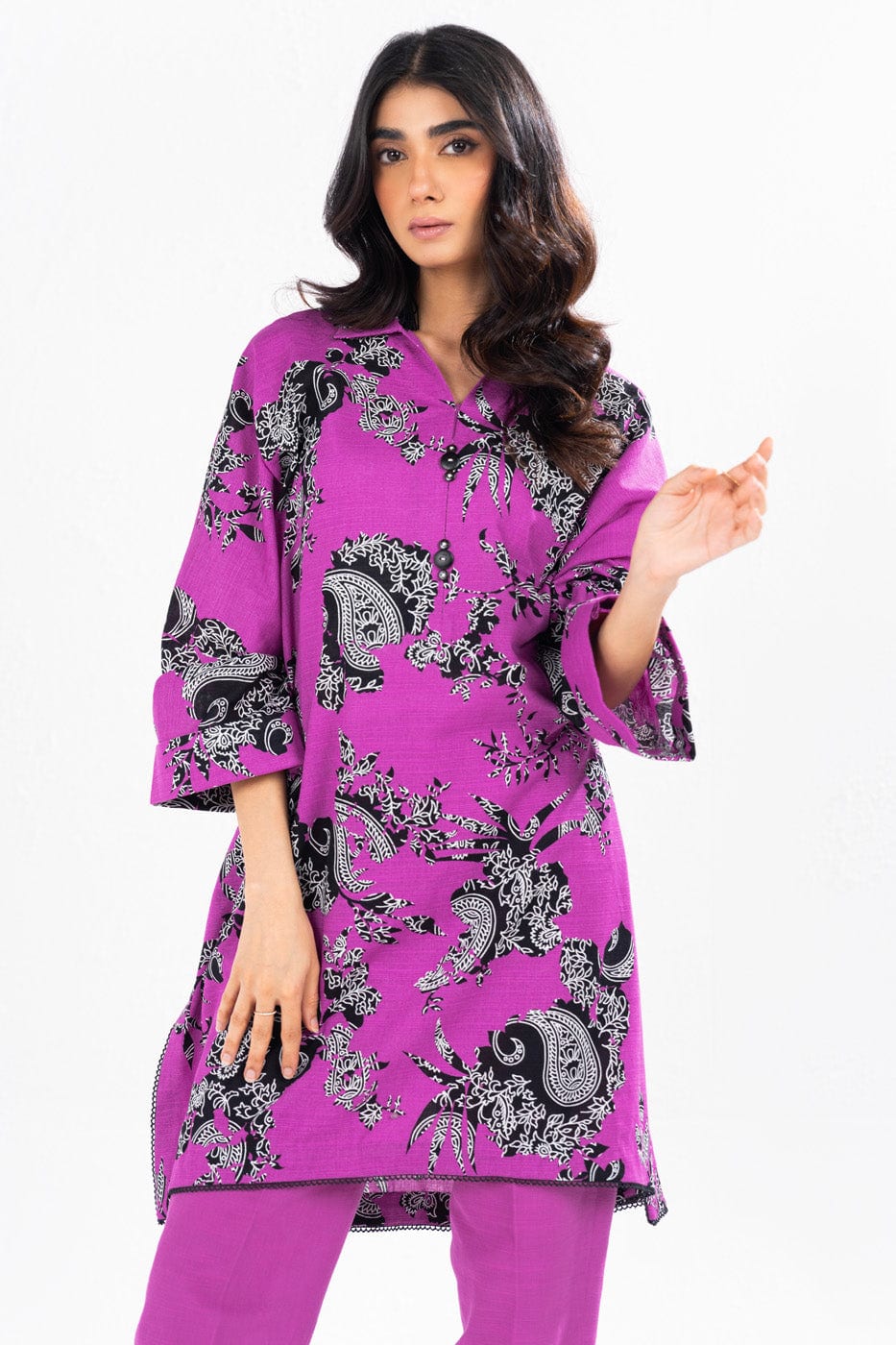 Alkaram SLR-15-24-7-Brown Winter Collection 2024 - Image 2