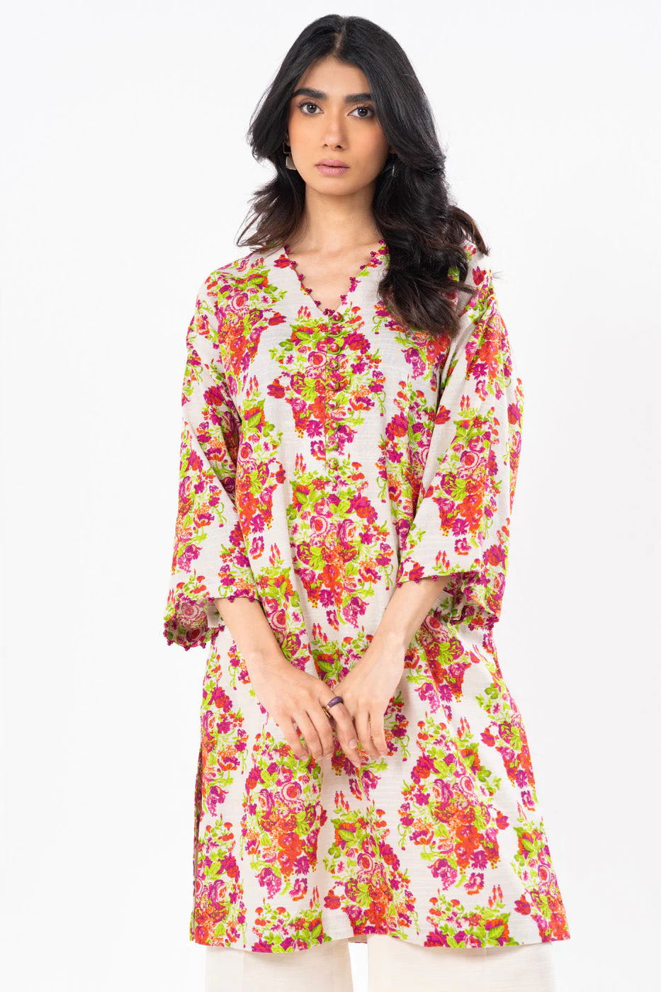 Alkaram SLR-24-24-7-Blue Winter Collection 2024 - Image 2