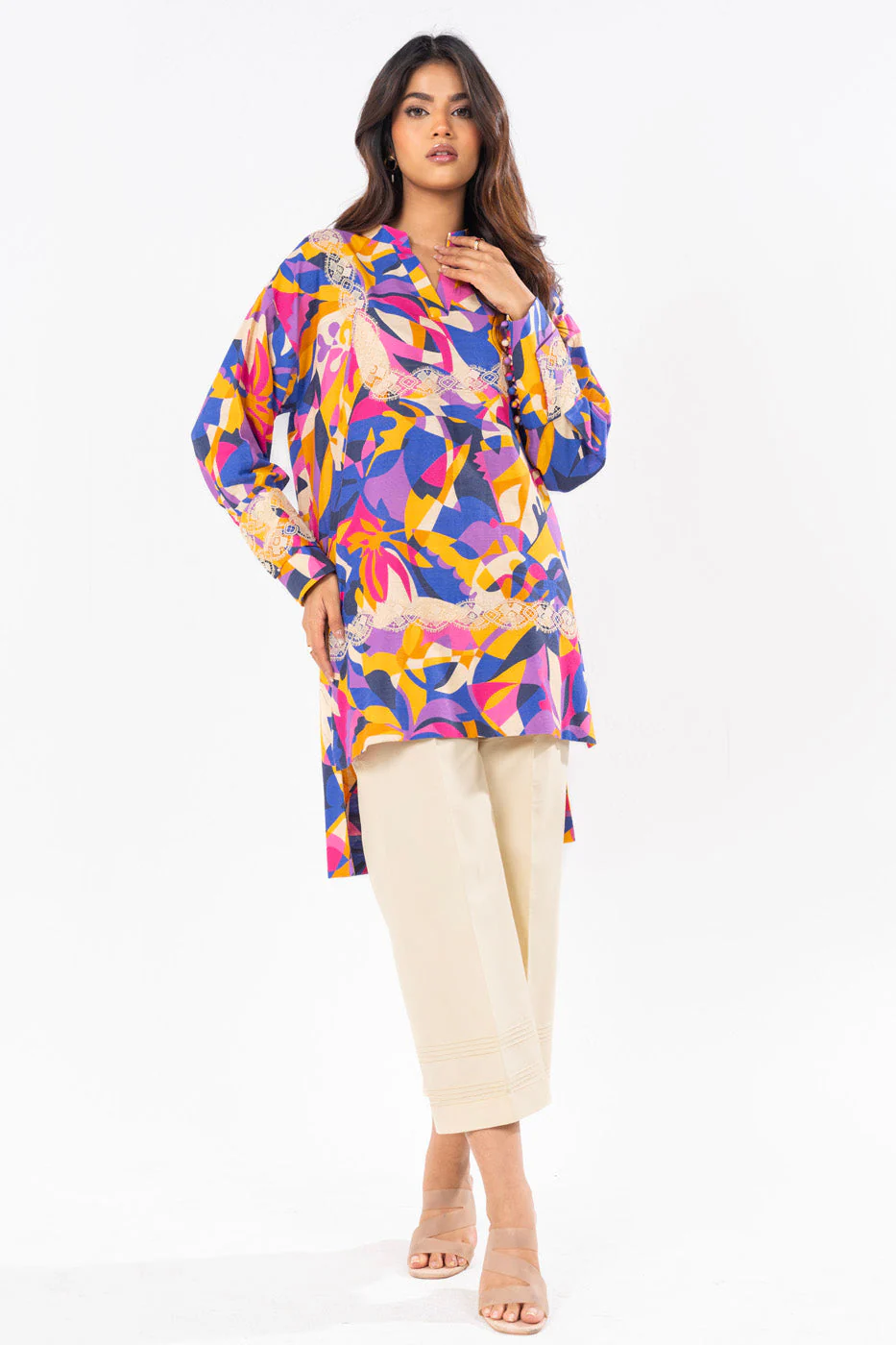 Alkaram SLR-33-24-7-Beige  Winter Collection 2024