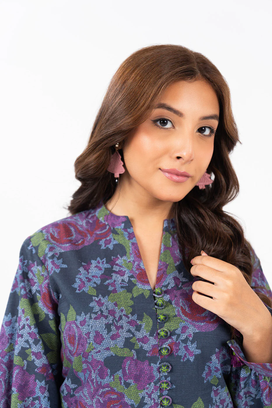 Alkaram SLR-48-24-7-Red  Winter Collection 2024 - Image 2