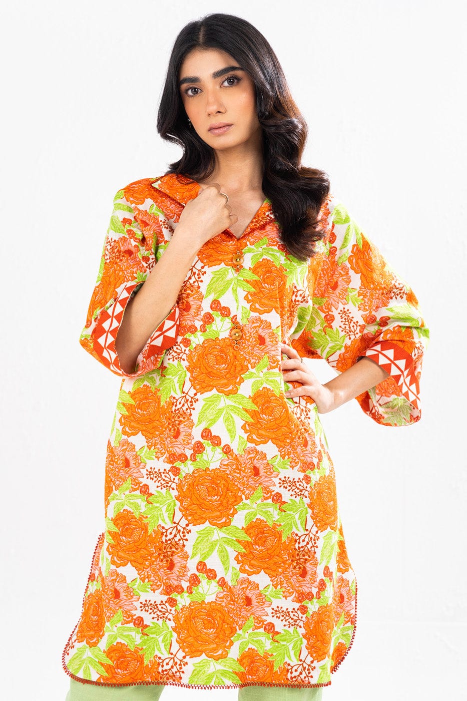 Alkaram SLR-5-24-7-Blue Winter Collection 2024 - Image 2