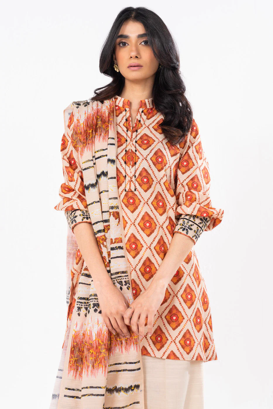 Alkaram SLR-89-24-7-Black  Winter Collection 2024 - Image 2