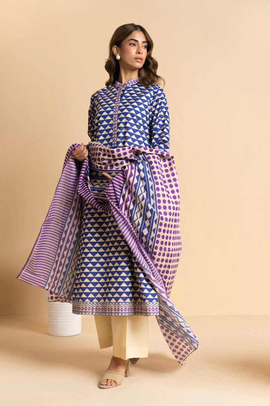 AlKaram Ss 59 1 25 3 Blue Spring Summer 2026