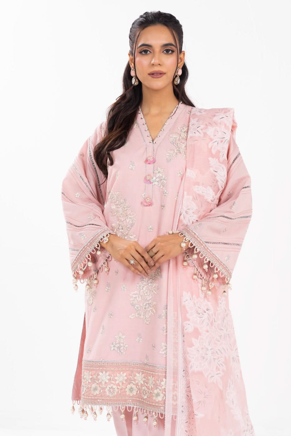 Alkaram Studio FC-13f-25-Baby-pink Festive Summer 2025 - Image 2