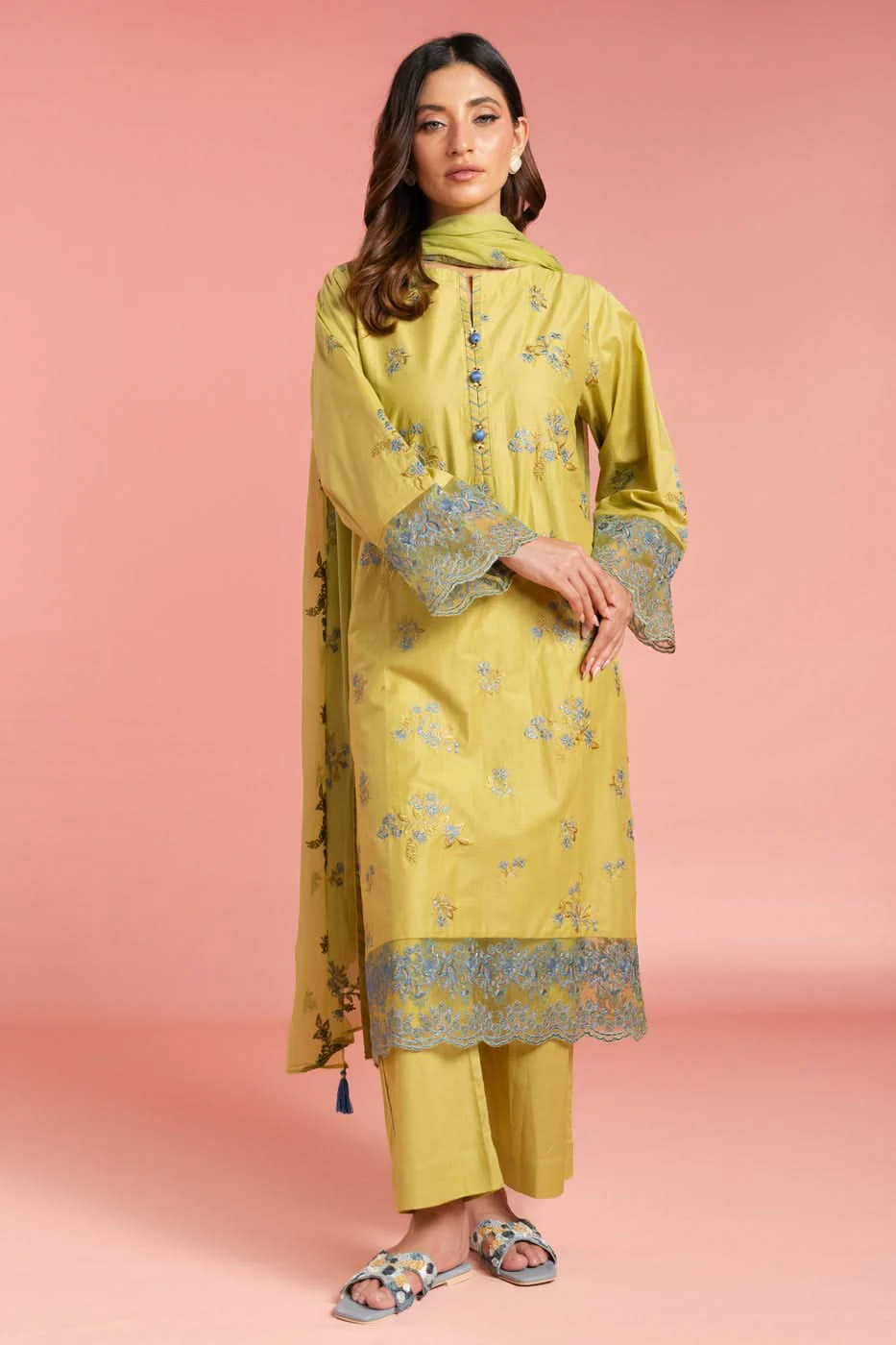 Alkaram Studio GFSU6107-Lilac Husn-E-Eid 2025