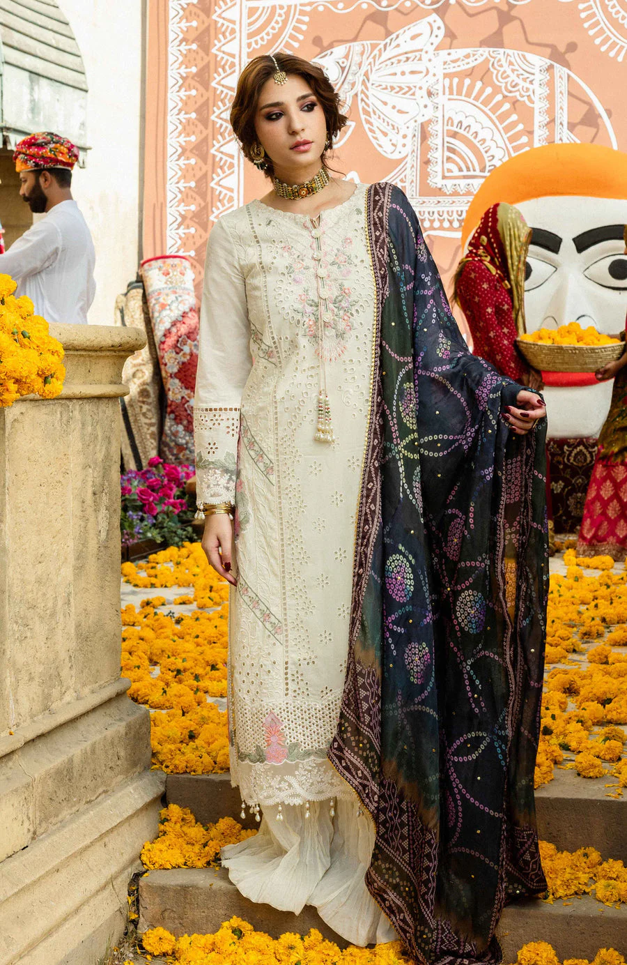 Alzohaib BTJ-25-02 Bandhani The Tale Of Jaipur 2025