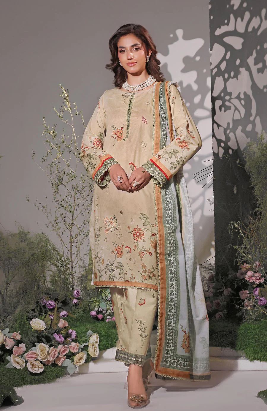 Alzohaib CC-3-25-02 Coco Cords Digital Printed Vol-3 2025