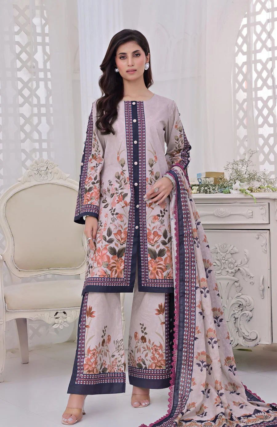 Alzohaib CC-4-25-06 Coco Cords Digital Printed Vol-4 2025