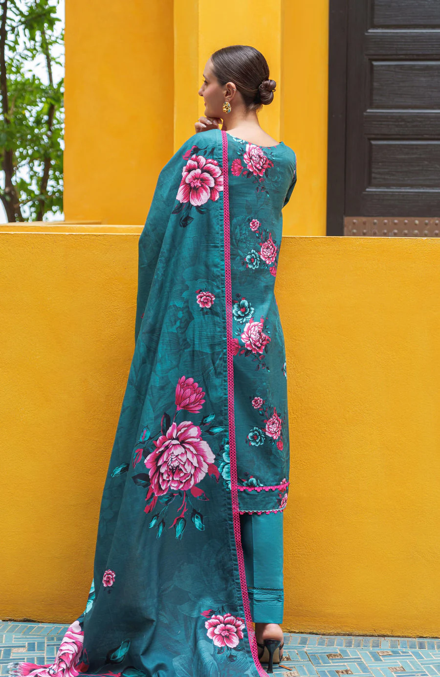 Alzohaib CDK-25-05 Colors Digital Printed Khaddar Edit 2025 - Image 2