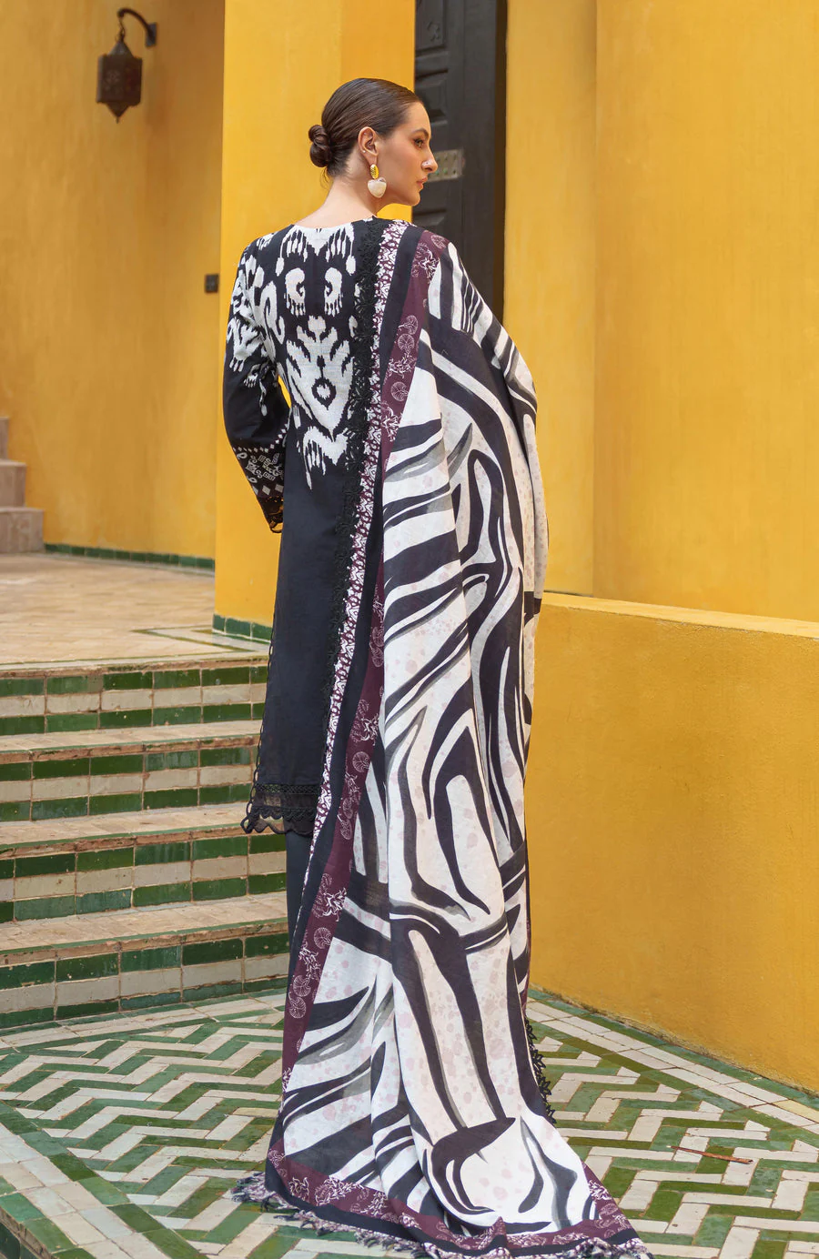Alzohaib CDK-25-10 Colors Digital Printed Khaddar Edit 2025 - Image 2
