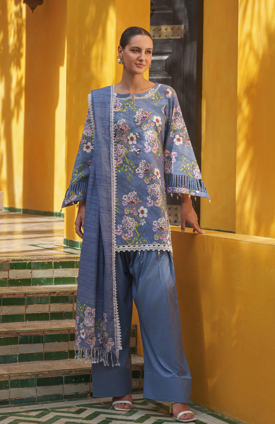 Alzohaib CDK-25-12 Colors Digital Printed Khaddar Edit 2025