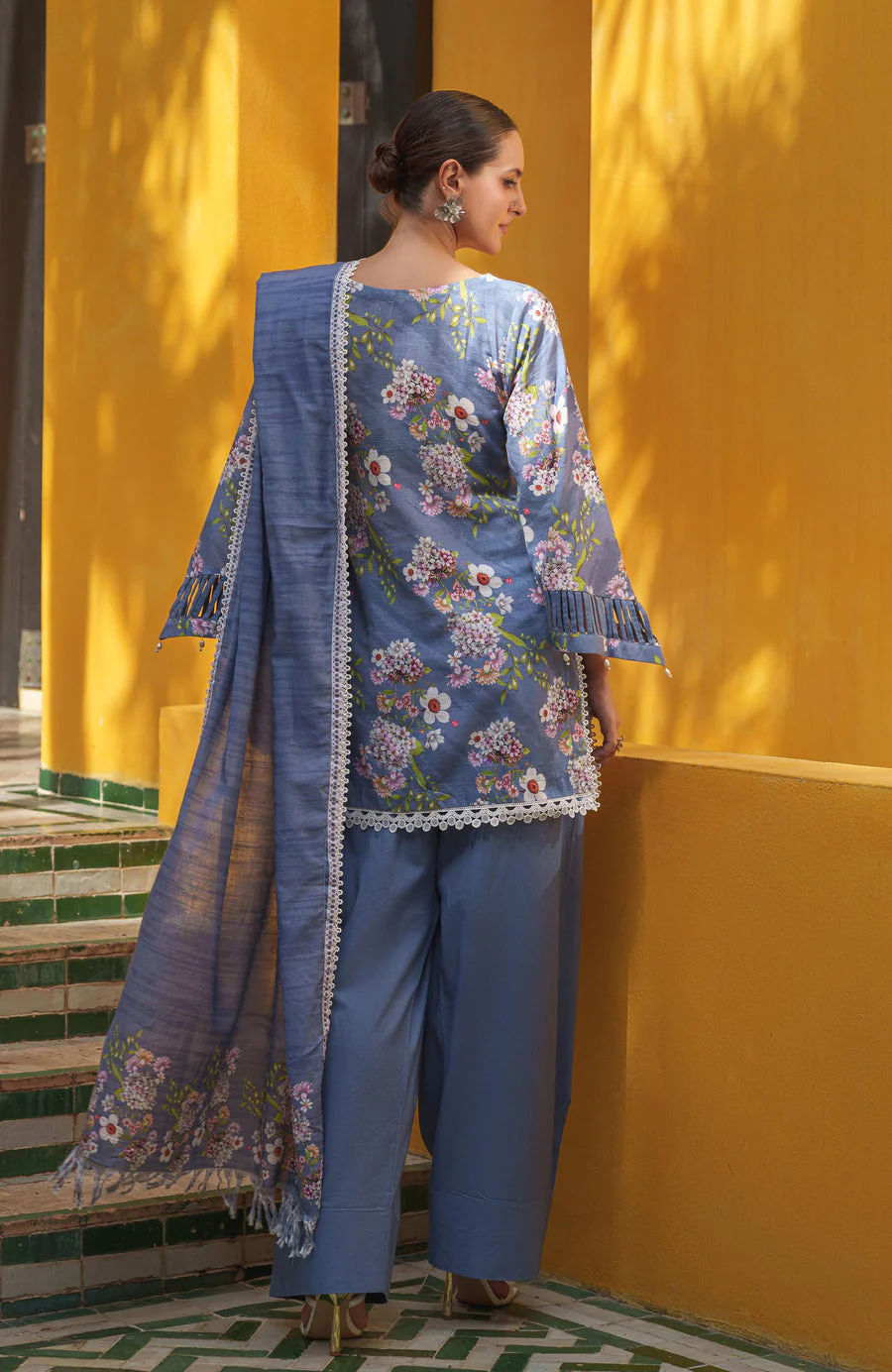 Alzohaib CDK-25-12 Colors Digital Printed Khaddar Edit 2025 - Image 2
