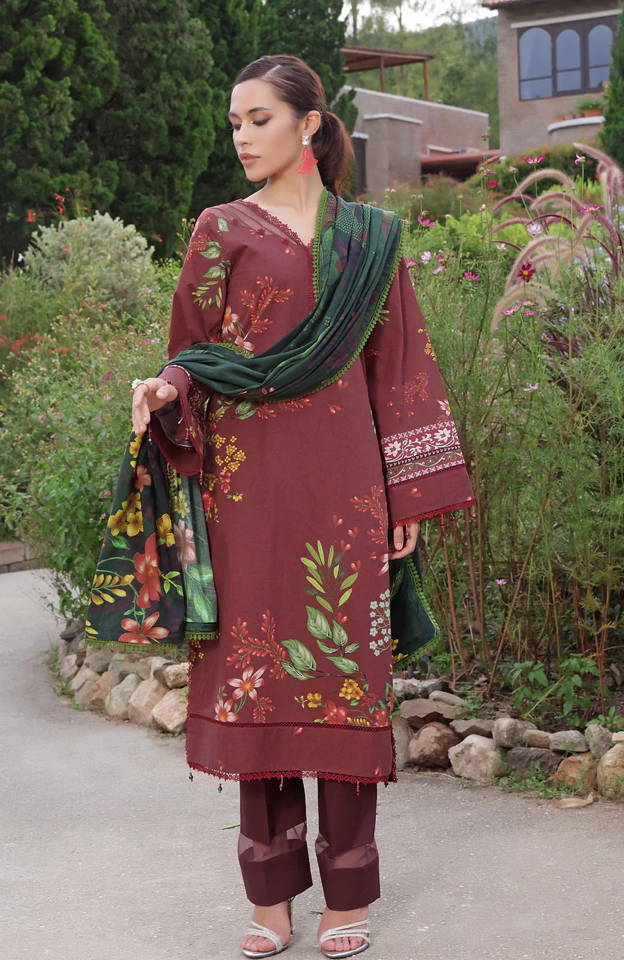 Alzohaib CDL-25-05 Color Digital Printed Linen Edition 2025