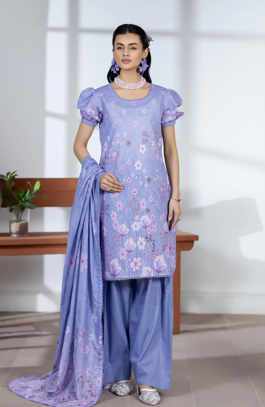 Alzohaib CDP-26-01 Colors Digital Printed Lawn 2026