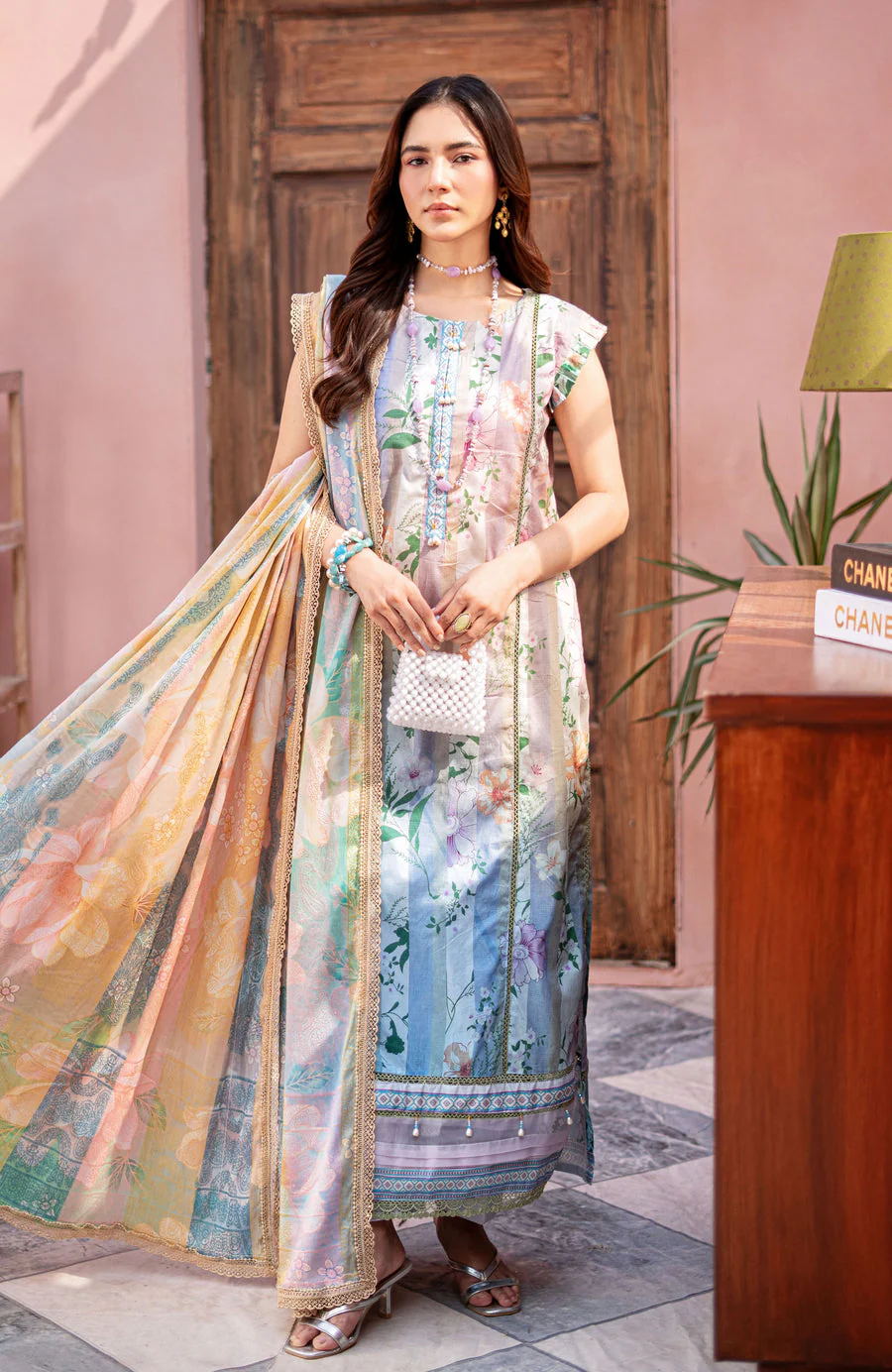 Alzohaib CPL-24-01 Cambric Prints Lawn 2025