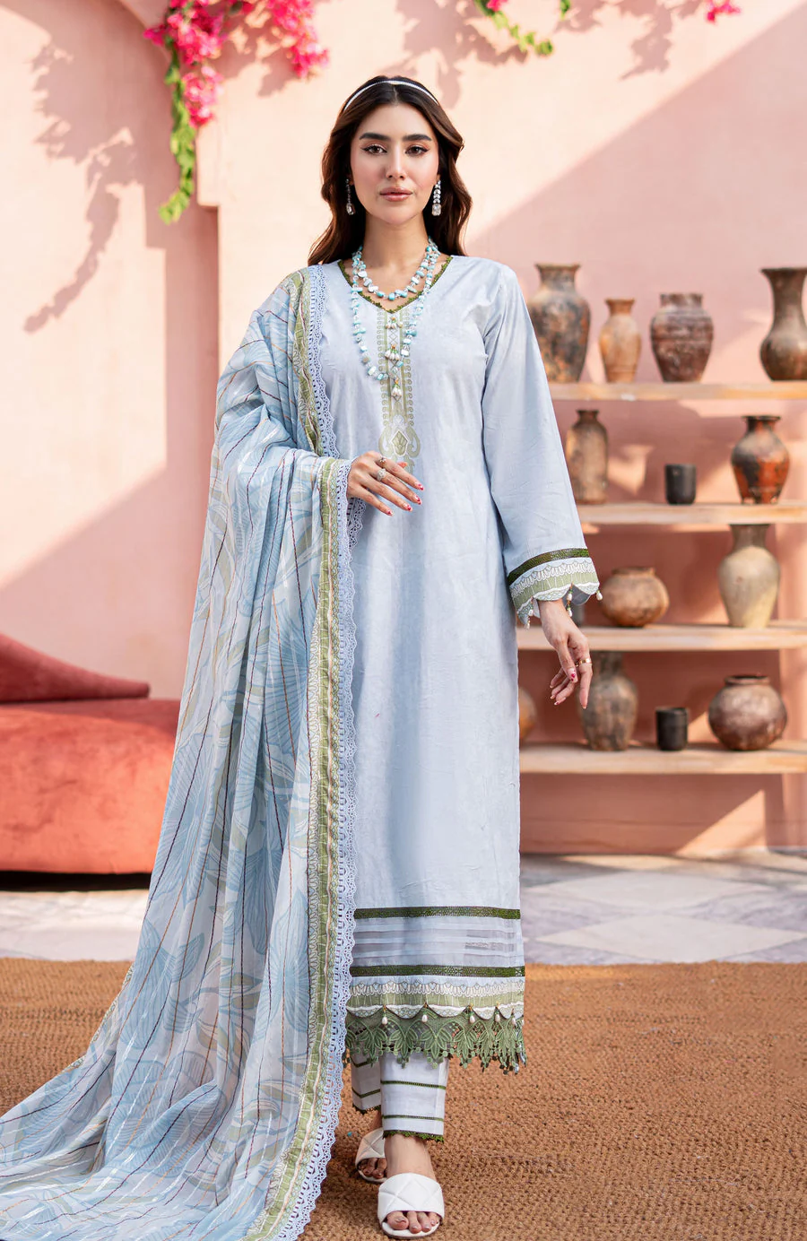 Alzohaib CPL-24-05 Cambric Prints Lawn 2025