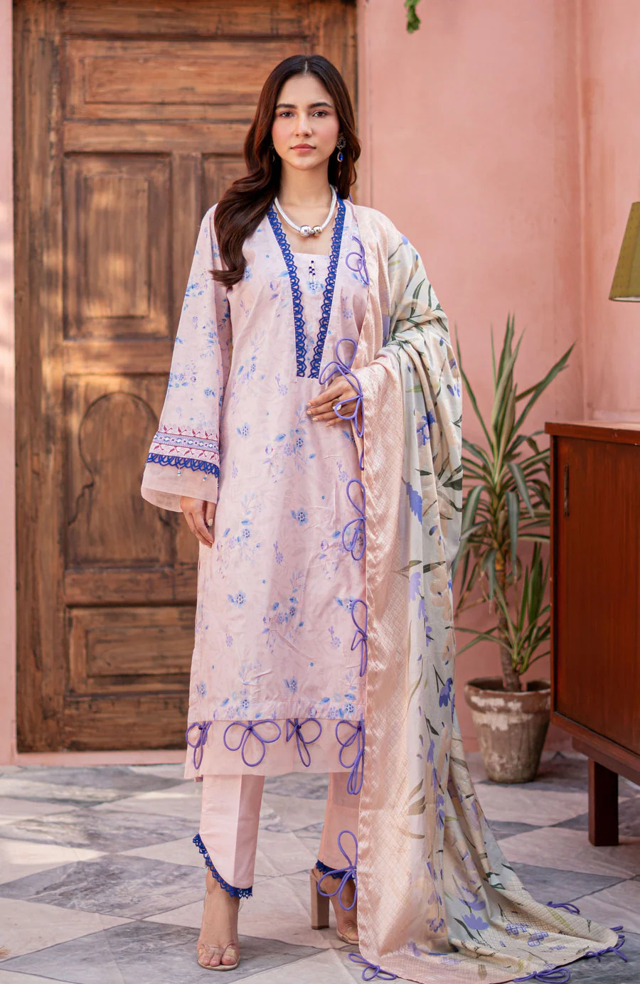 Alzohaib CPL-24-07 Cambric Prints Lawn 2025