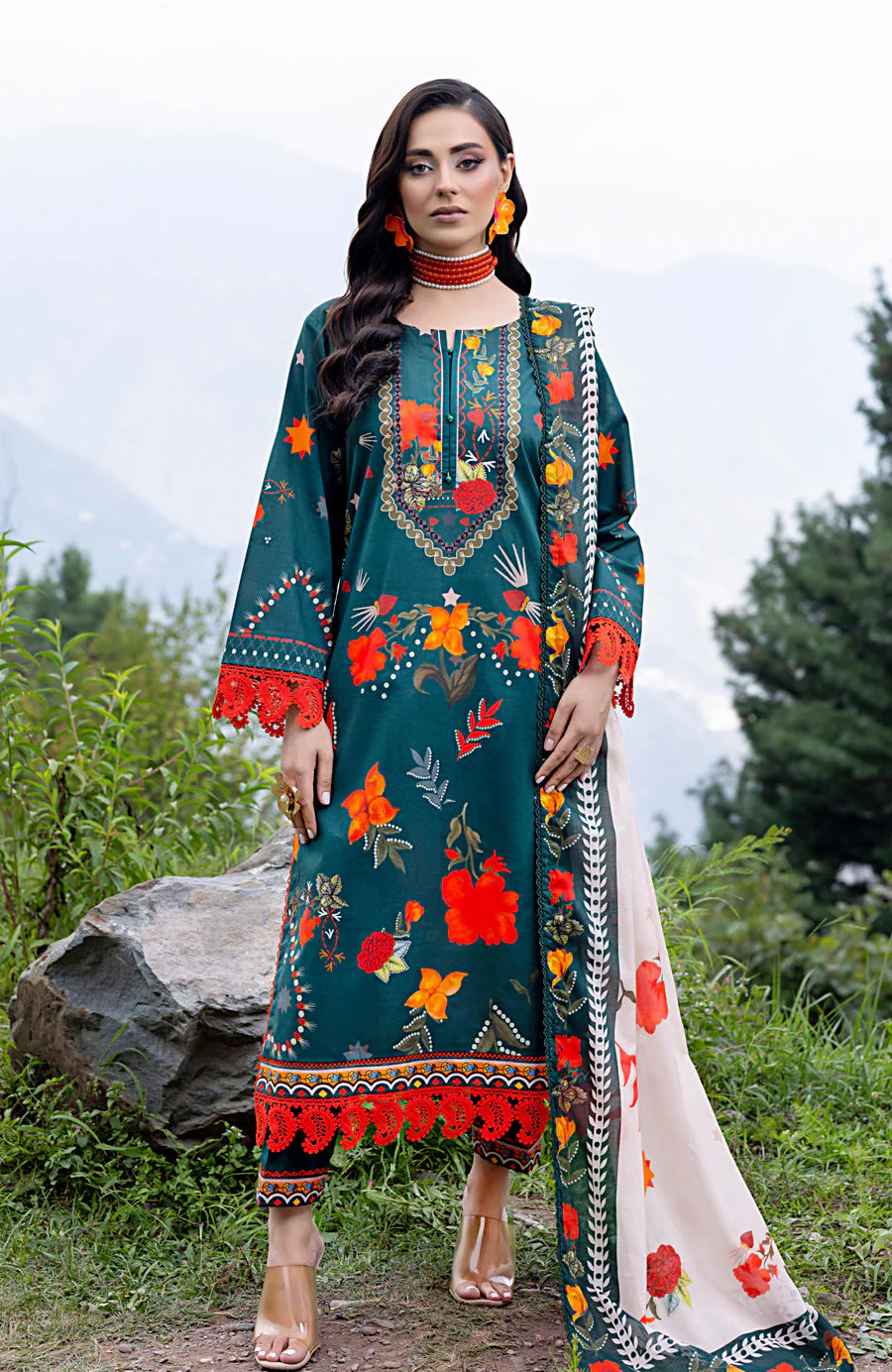 Alzohaib MDC-25-06 Monsoon Digital Cambric 2025
