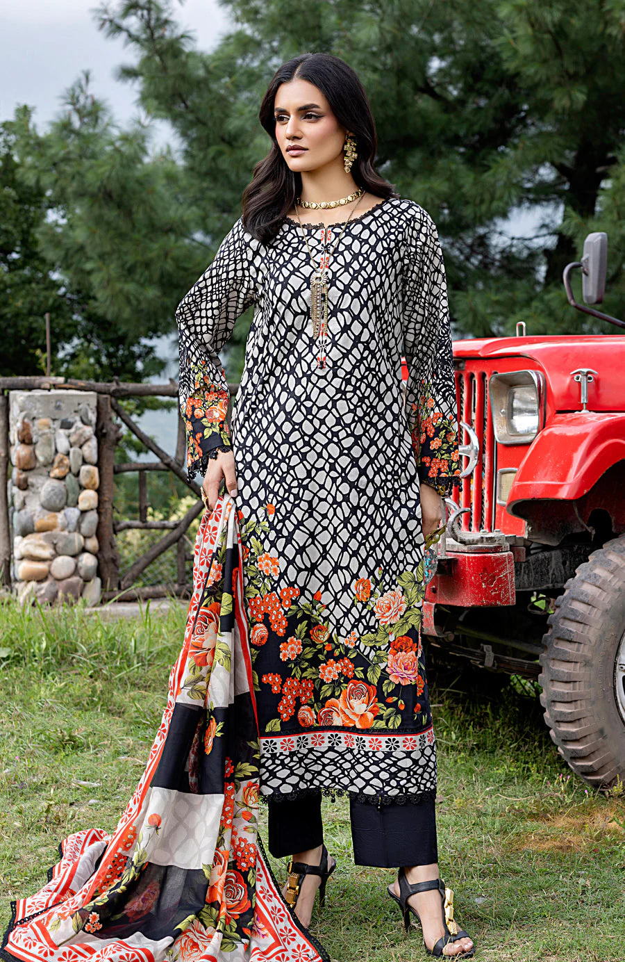 Alzohaib MDC-25-08 Monsoon Digital Cambric 2025