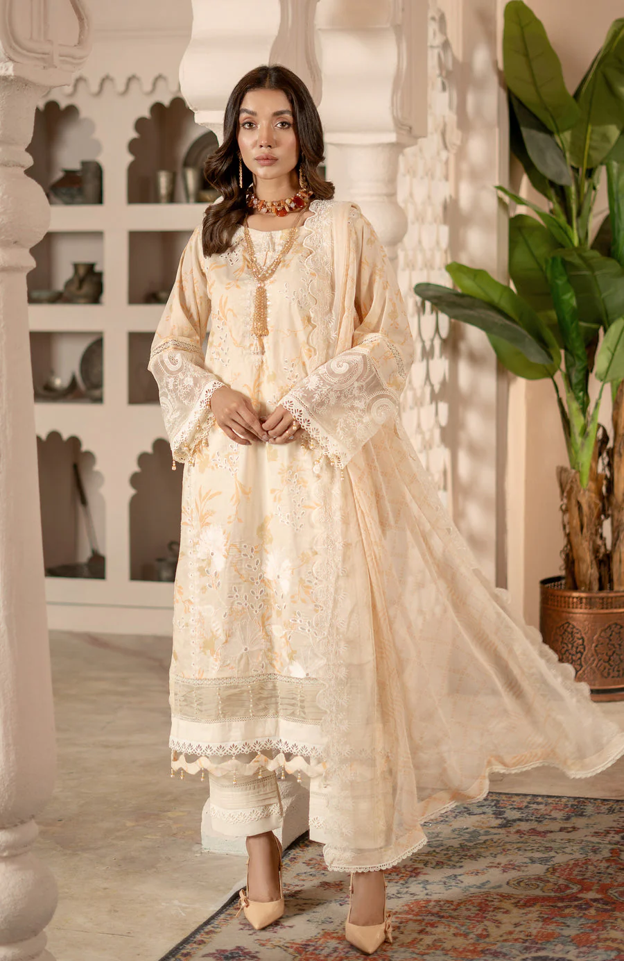 Alzohaib SBP-25-08 Sunshine Bloom Premium Lawn 2025
