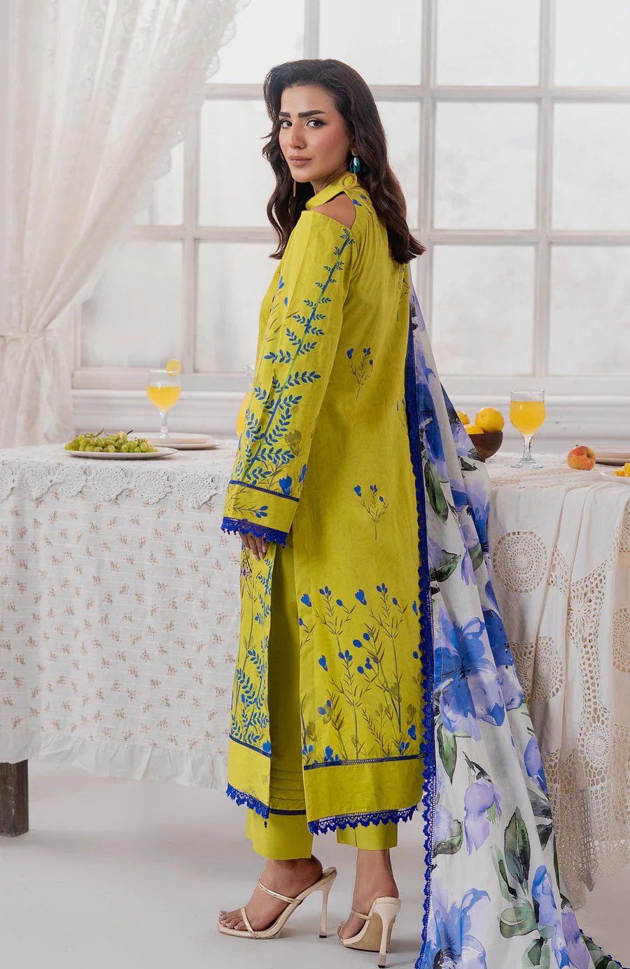 Alzohaib SCS-25-06 Sunshine Bloom Cotton Silk 2025 - Image 2