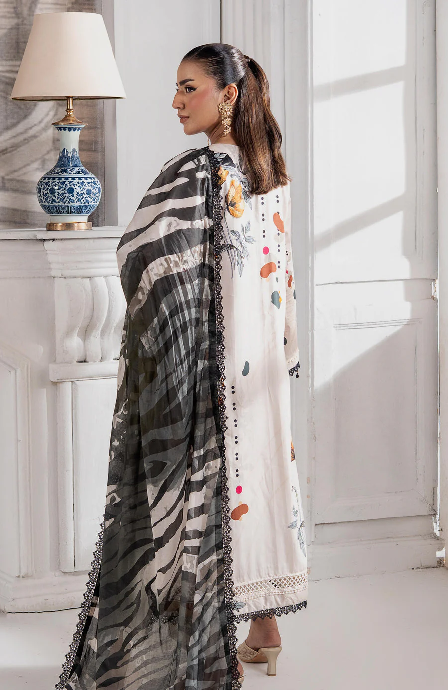 Alzohaib SCS-25-07 Sunshine Bloom Cotton Silk 2025 - Image 2