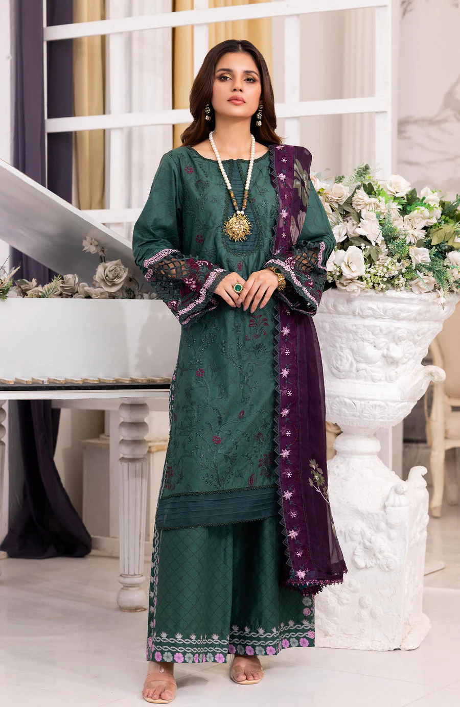 Alzohaib SPE-2-25-01 Sunshine Bloom Printkari 2025