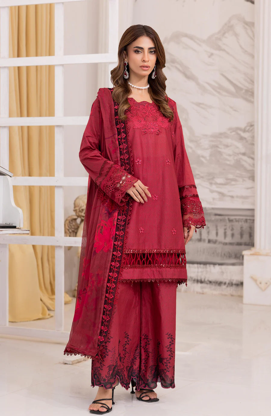 Alzohaib SPE-2-25-02 Sunshine Bloom Printkari 2025