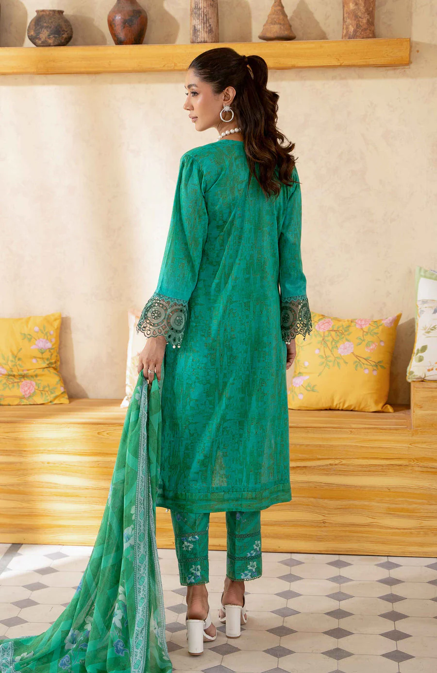 Alzohaib SPK-25-06 Sunshine Bloom Printkari 2025 - Image 2