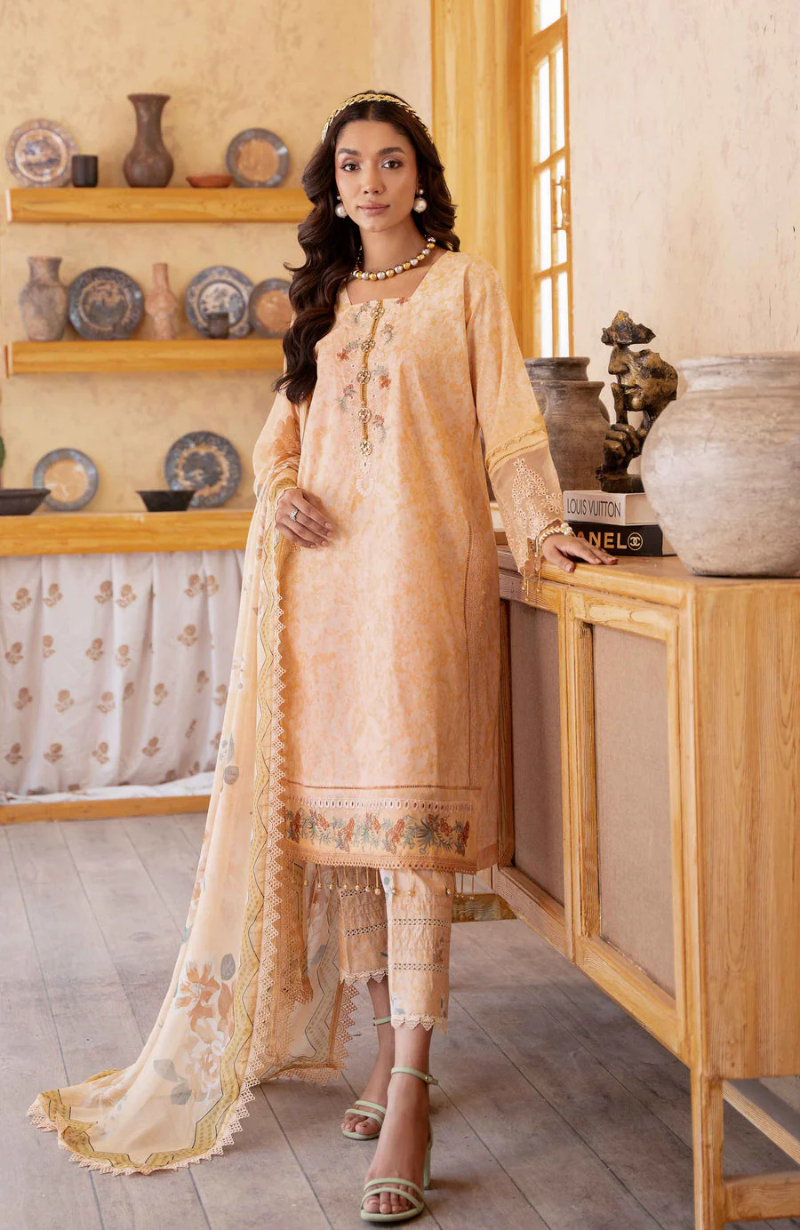 Alzohaib SPK-25-11 Sunshine Bloom Printkari 2025