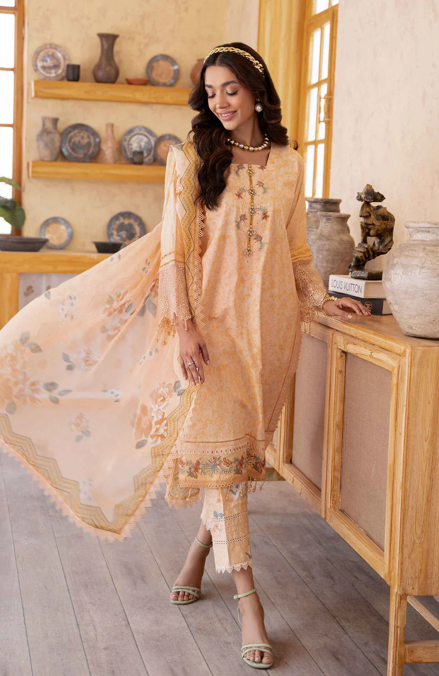 Alzohaib SPK-25-11 Sunshine Bloom Printkari 2025 - Image 2