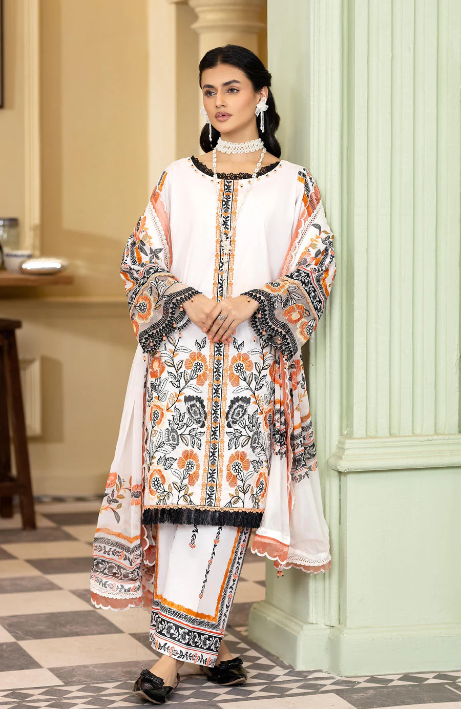 Alzohaib SPK-26-02 Printkari Cutwork Applique Embroideries Edition 2026