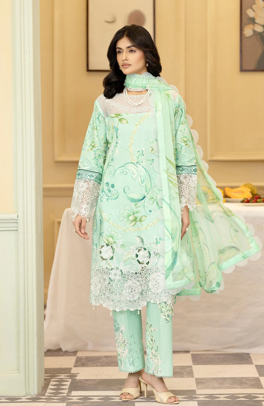 Alzohaib SPK-26-07 Printkari Cutwork Applique Embroideries Edition 2026