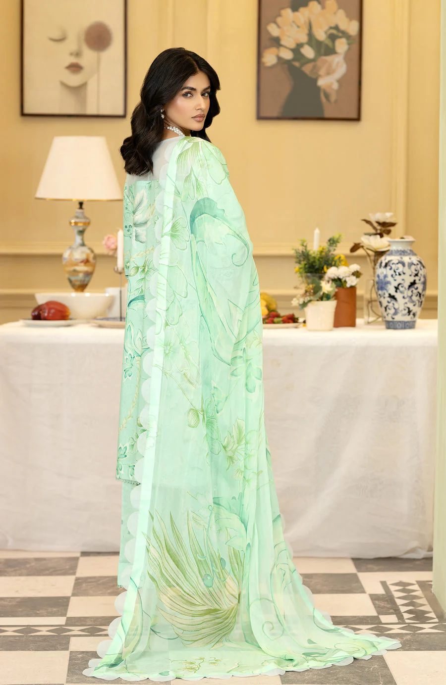 Alzohaib SPK-26-07 Printkari Cutwork Applique Embroideries Edition 2026 - Image 2