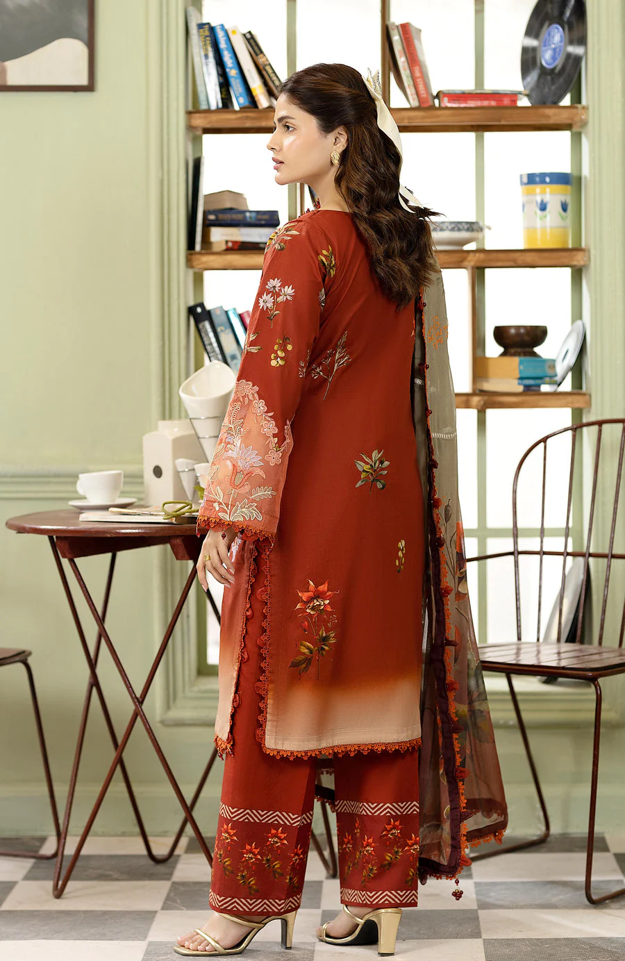 Alzohaib SPK-26-09 Printkari Cutwork Applique Embroideries Edition 2026 - Image 2