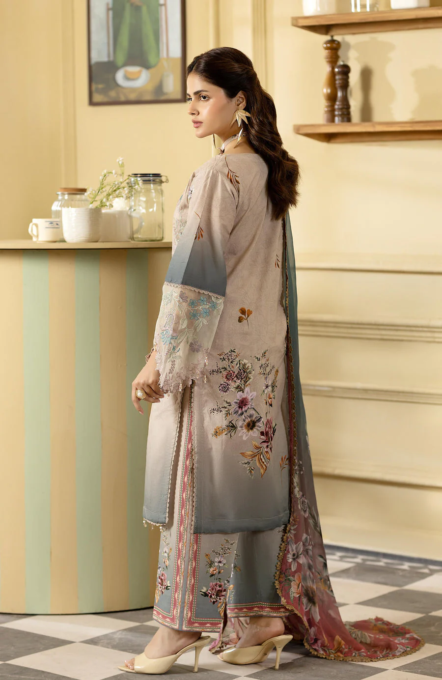 Alzohaib SPK-26-12 Printkari Cutwork Applique Embroideries Edition 2026 - Image 2