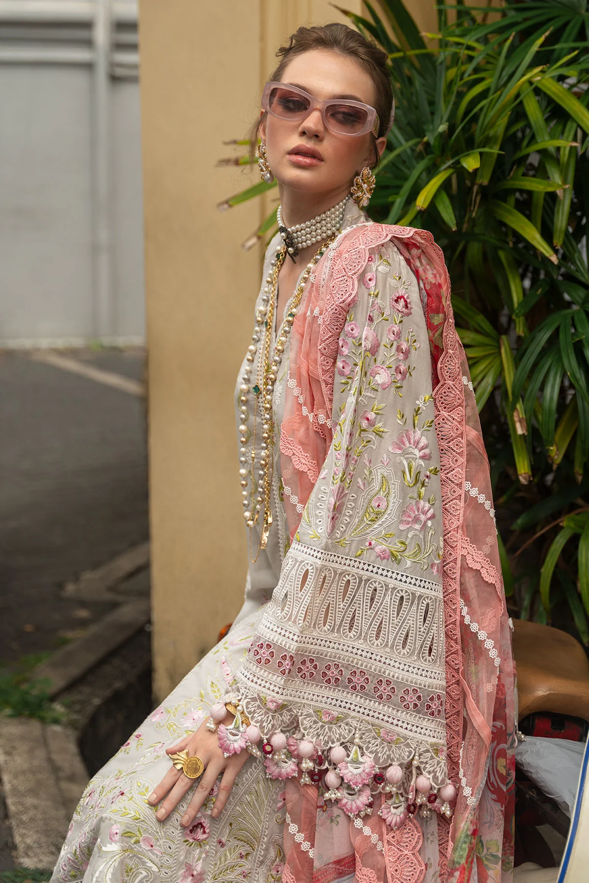 Annus Abrar Amani Neroli Luxury Lawn 2026 - Image 2