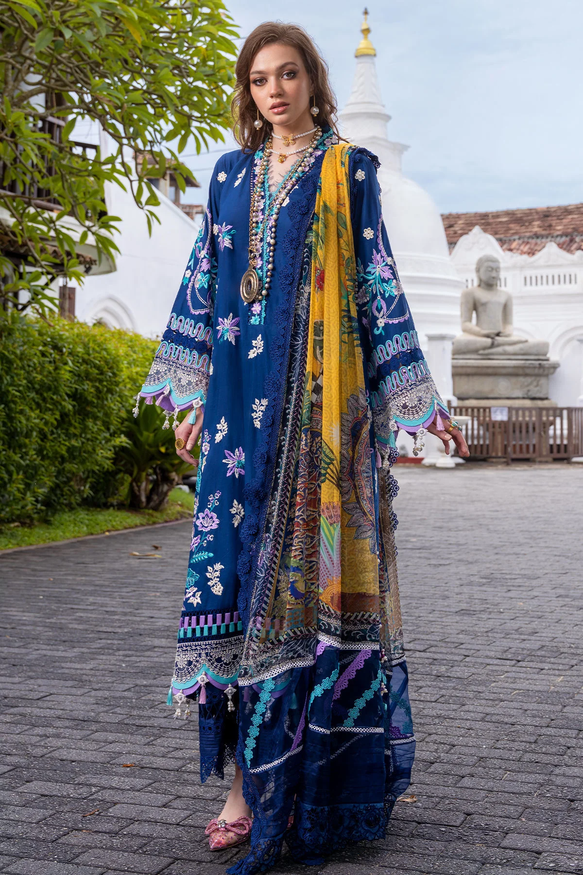 Annus Abrar Riba Neroli Luxury Lawn 2026