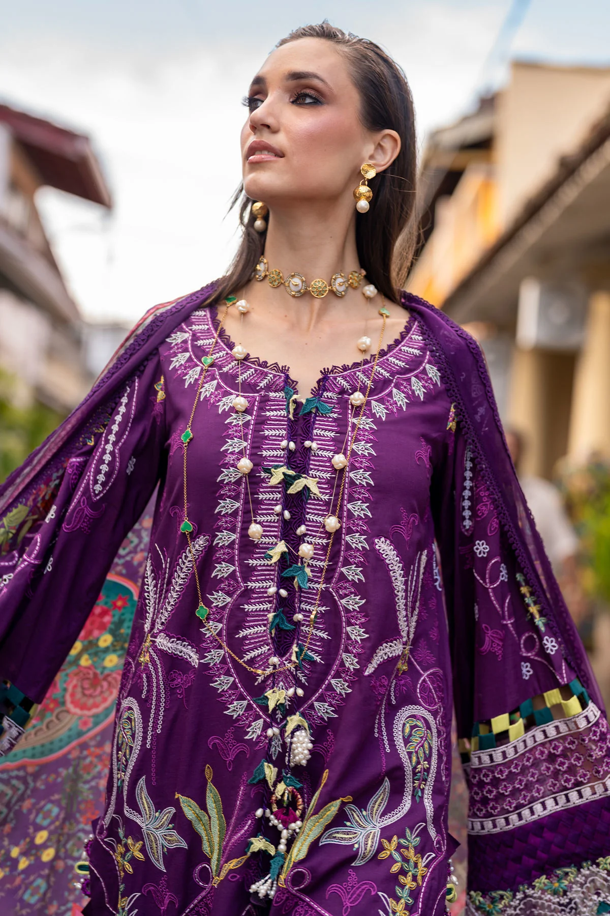 Annus Abrar Zoila Neroli Luxury Lawn 2026 - Image 2