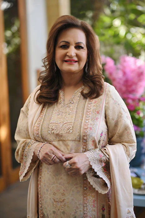 Ansab Jahangir Sable Secrets And Silk Eid Silks 2025 - Image 2