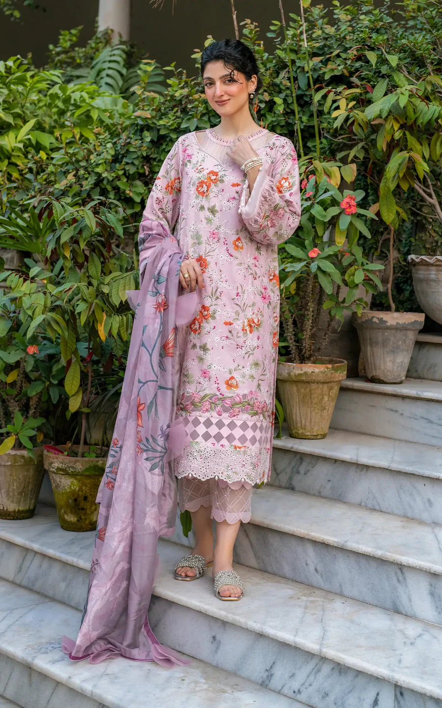 Asifa N Nabeel Blossom Zephyr (GKL-09) Gulkari Summer 2025