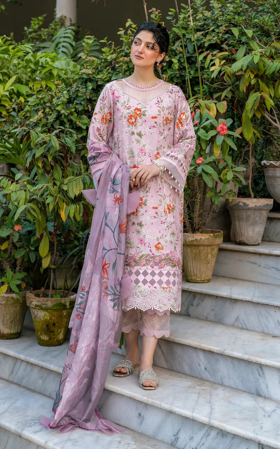 Asifa N Nabeel Blossom Zephyr (GKL-09) Gulkari Summer 2025 - Image 2