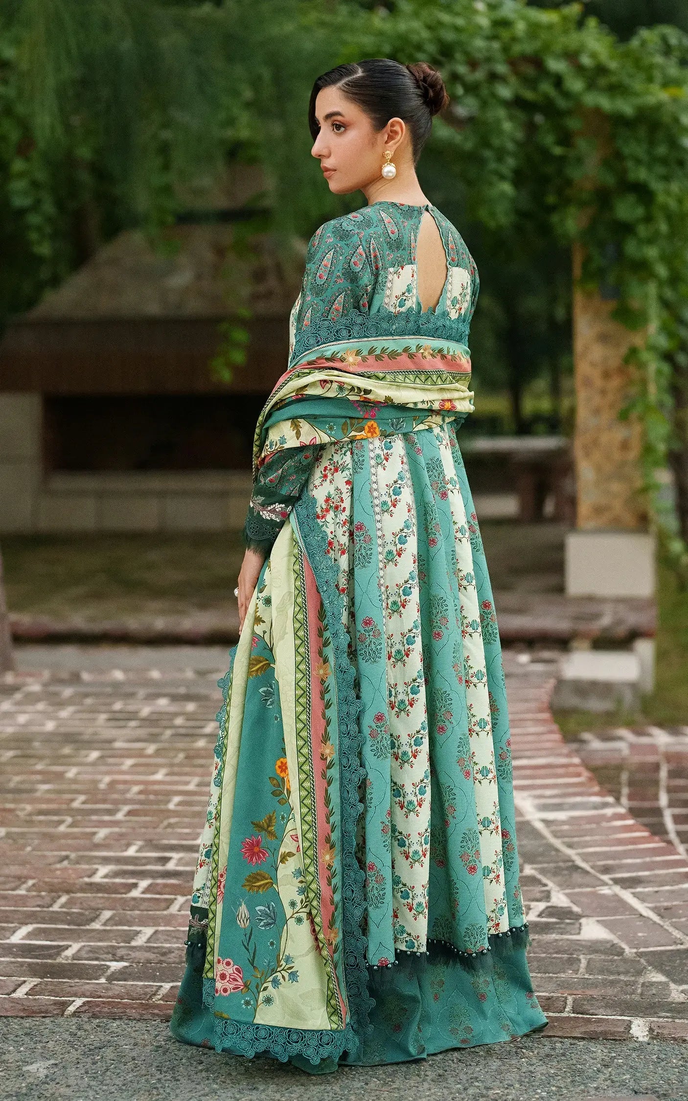 Asifa N Nabeel Botanical Breeze-MWL25-10 Meraki Winter Collection 2025 - Image 2