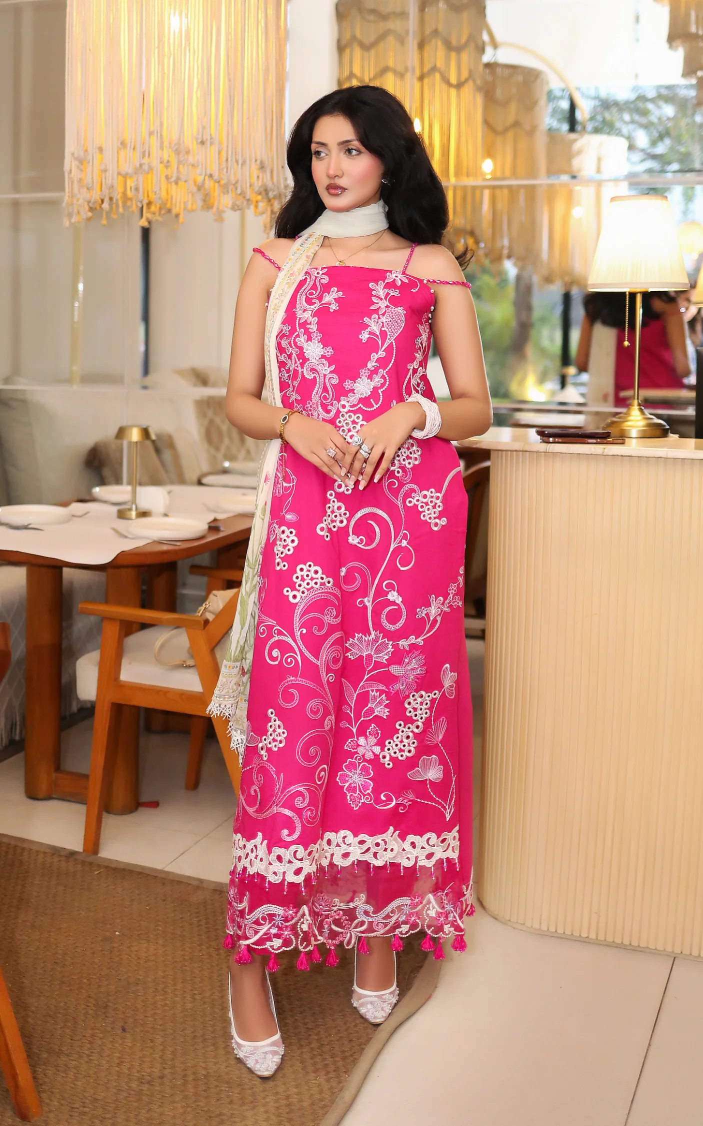 Asifa N Nabeel Fuchsia Allure SL26-09 Summer Lawn Collection 2026