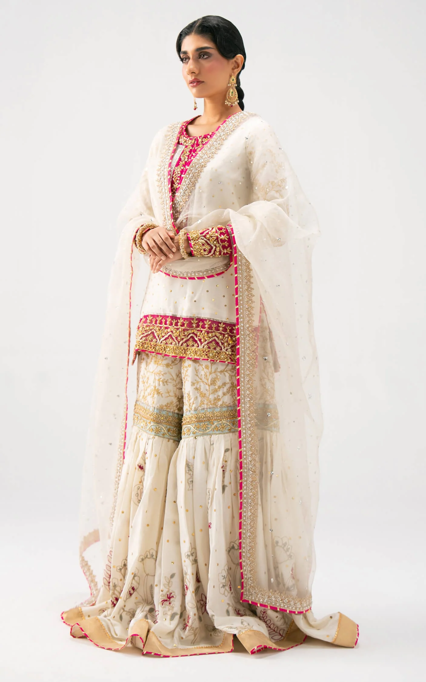Asifa N Nabeel Ivory Radiance Lyle Luxury Formals 2025 - Image 2