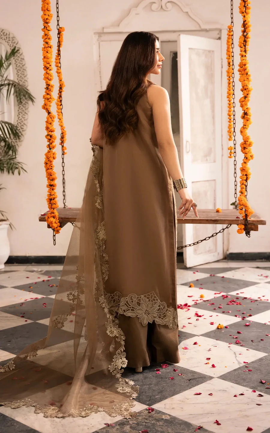 Asifa N Nabeel Mehrunisa-(SEF25-07) Sunehri Eid Festive Collection 2025 - Image 2